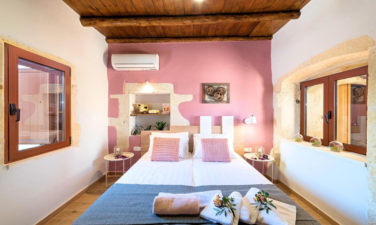 Cretan Lux Villa Heated Pool Gavalochori Exterior foto