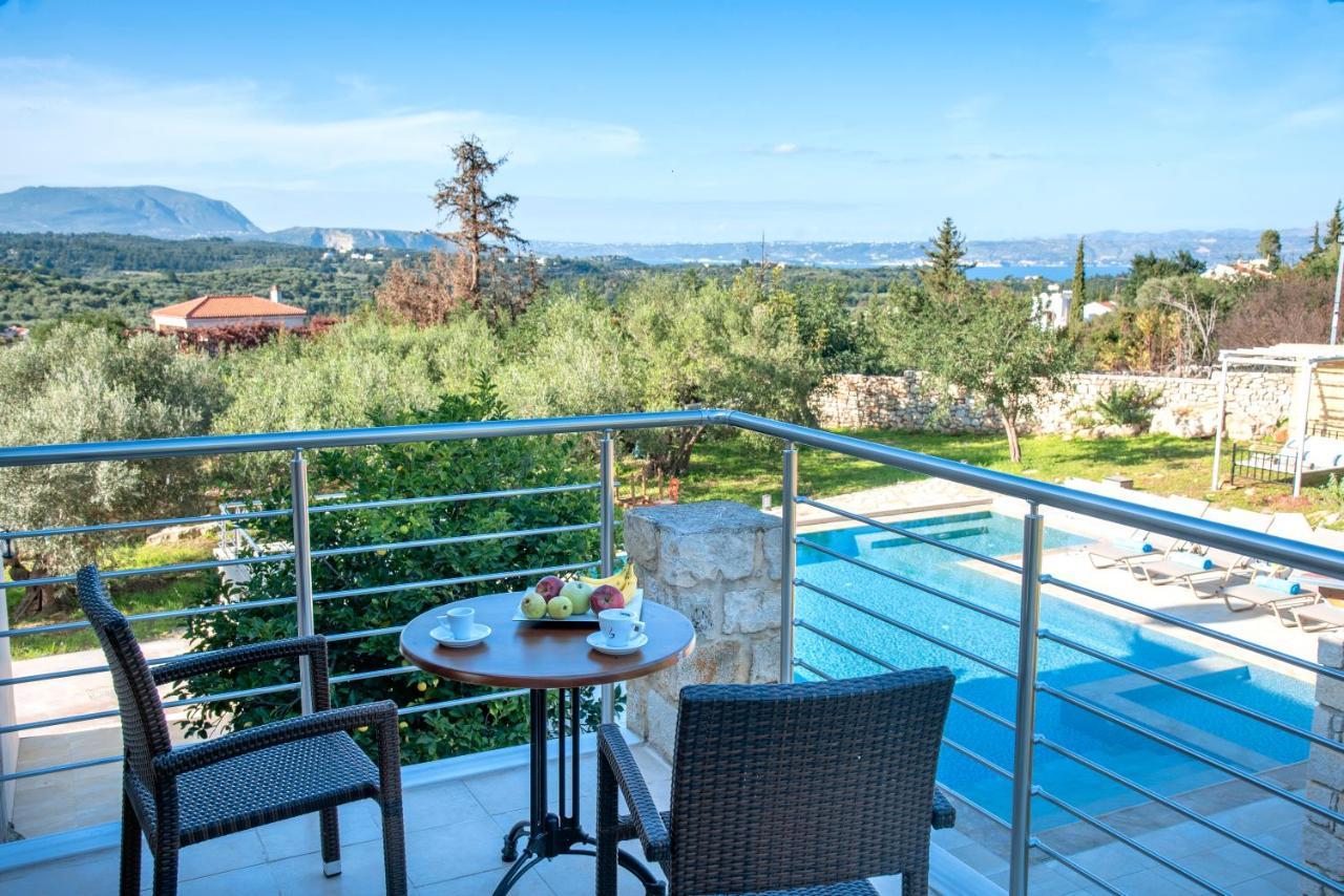 Cretan Lux Villa Heated Pool Gavalochori Exterior foto