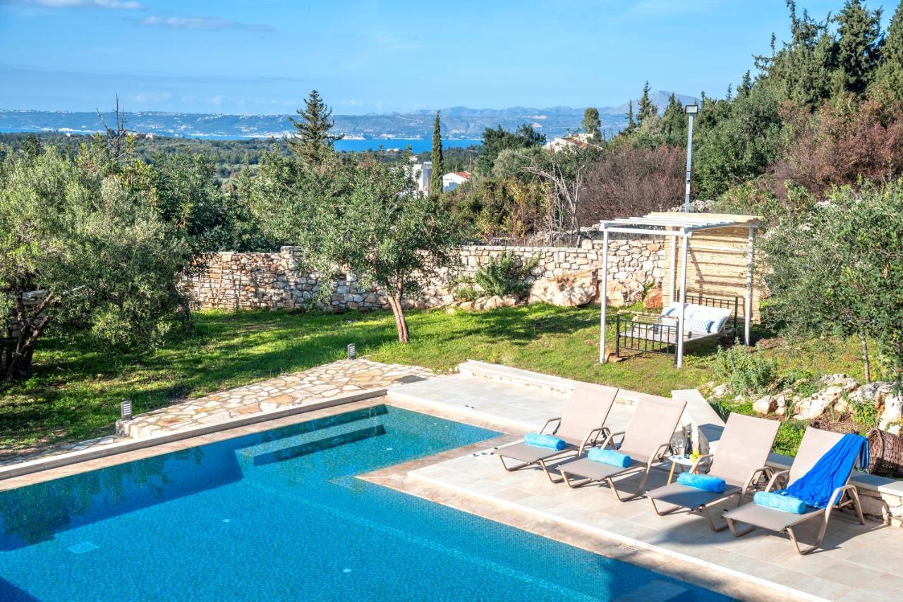Cretan Lux Villa Heated Pool Gavalochori Exterior foto