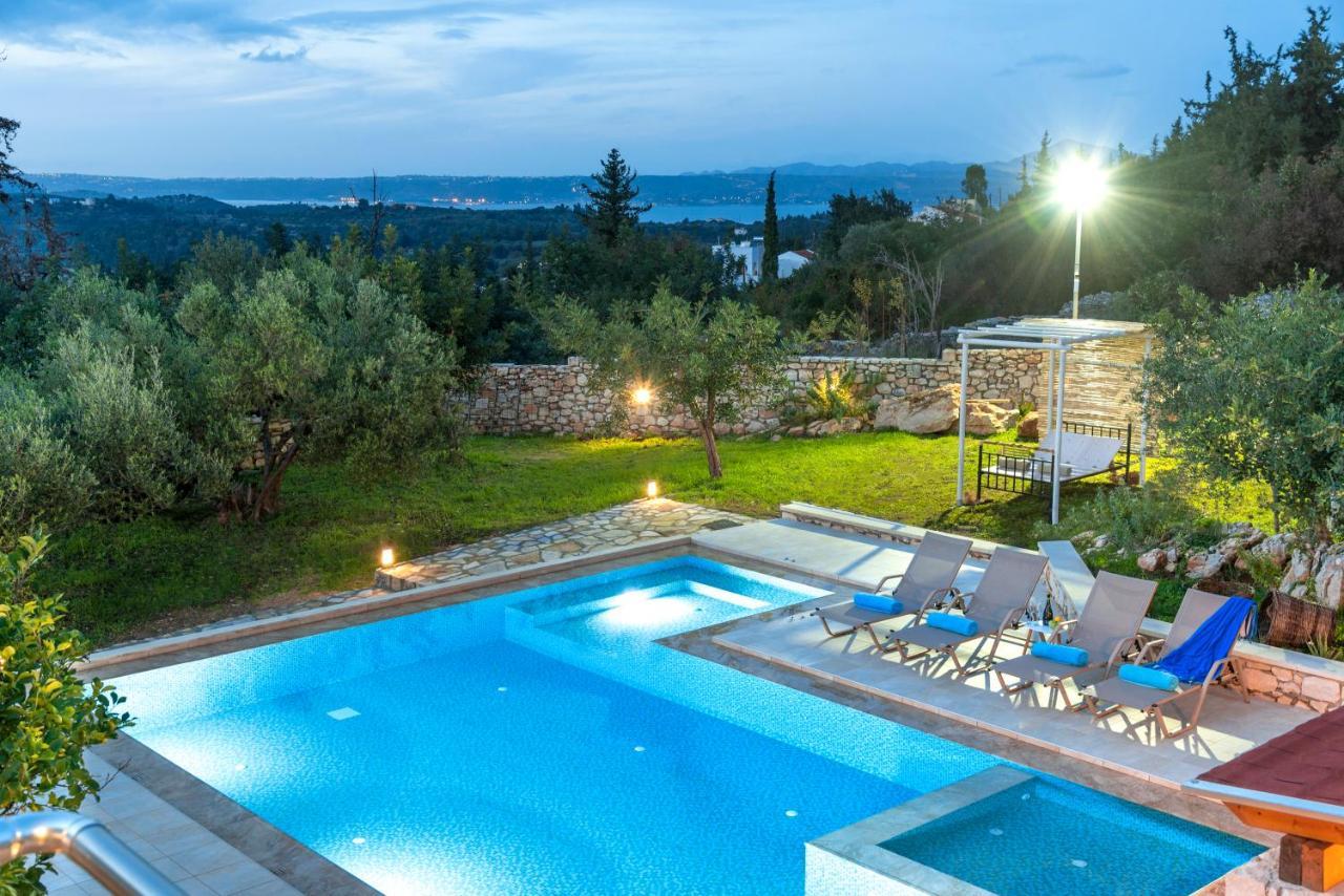 Cretan Lux Villa Heated Pool Gavalochori Exterior foto